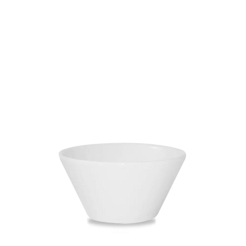 Churchill Zest snackkom 355 ml – wit porseleinen kom voor snacks en bijgerechten in restaurants