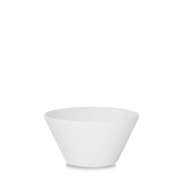 Churchill Zest snackkom 355 ml – wit porseleinen kom voor snacks en bijgerechten in restaurants