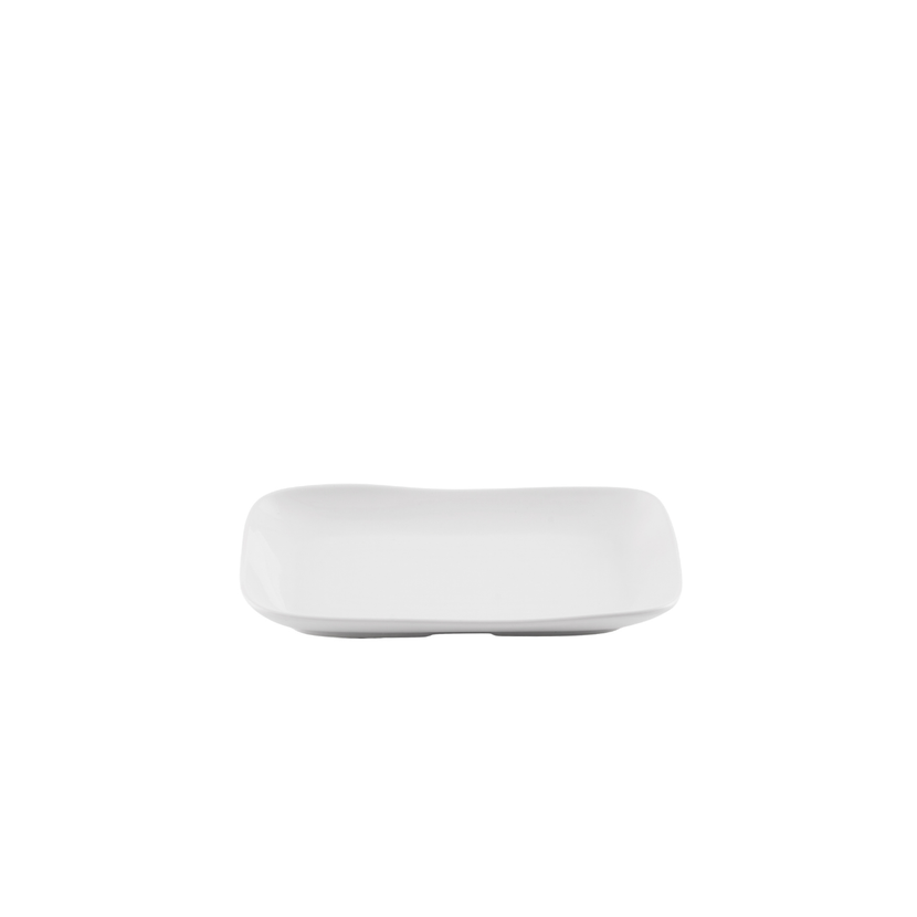 Churchill White Natural diepe schaal 26 x 18 cm – wit porseleinen schaal voor presentaties