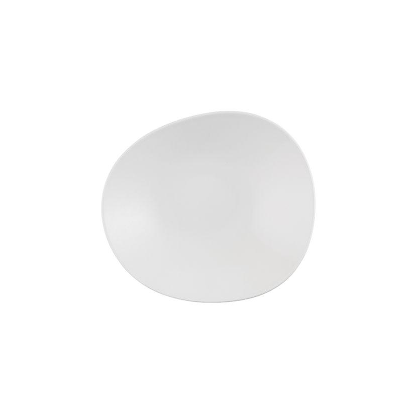 Churchill White Opal Organic kom 23 cm – wit porseleinen organische kom voor bijgerechten