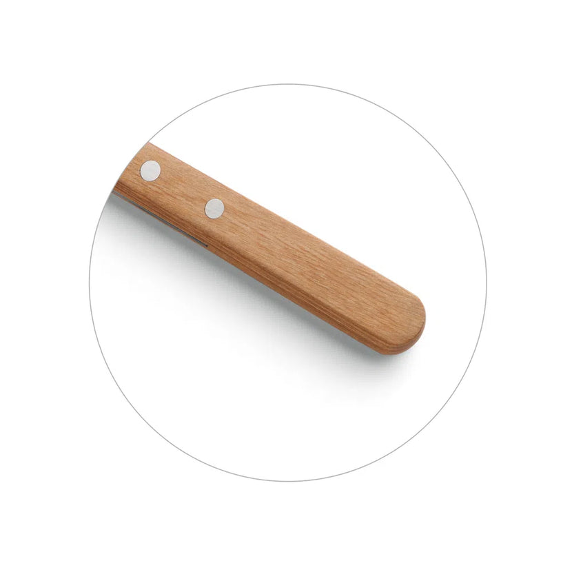 Amefa Hout 7000 steakmes 21 cm in detail – vleesmes met houten greep voor horeca
