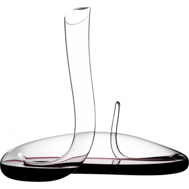 Riedel Mamba decanteerkaraf – slangvormige designkaraf voor rode wijn