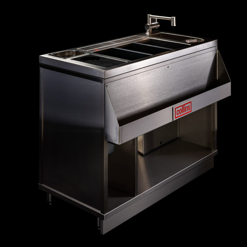 Collins Barsystems cocktailstation Mach 1 – modulair barmeubel voor de horeca