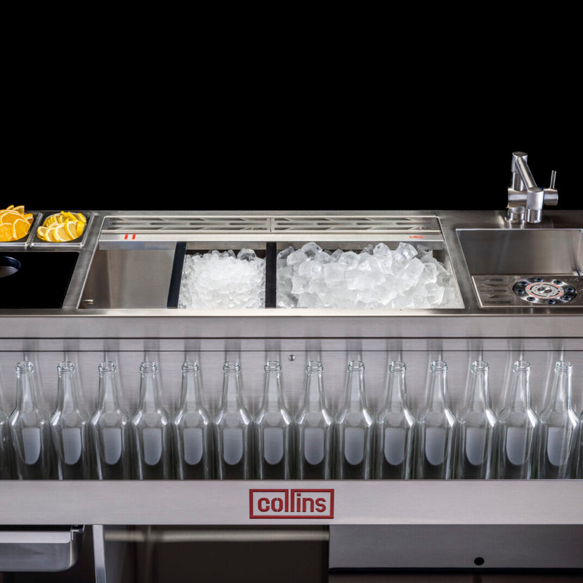 Collins Speedster – high-volume cocktailstation met ergonomische indeling voor de bar