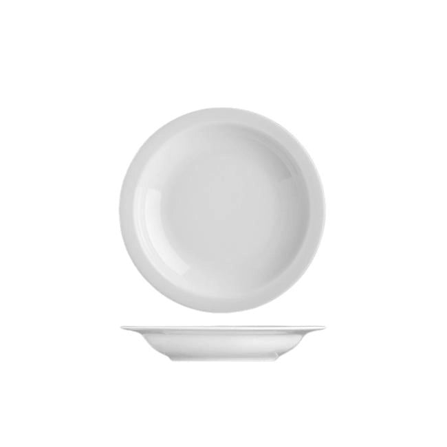 Benedikt Praha diep saladebord Ø 23 cm – porseleinen slakom voor de horeca