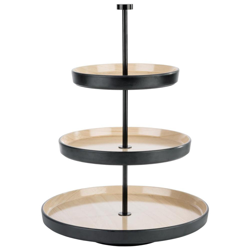 APS etagere FRIDA 3-laags 32 x 32 cm h 43 cm – buffetetagere voor high tea en gebak
