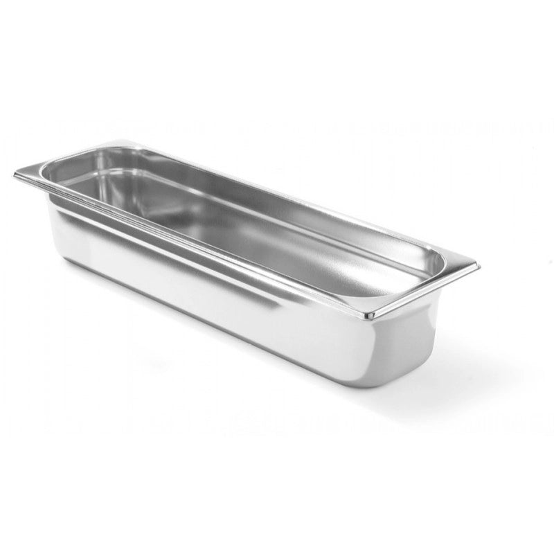 Hendi Profi Line gastronormbak 2/4 150 mm – diepe langwerpige rvs GN-bak voor bain-marie en buffet