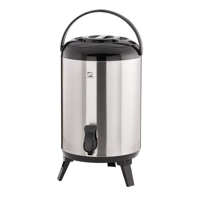 APS geïsoleerde dispenser Ø 24 cm 9,5 liter – thermosdispenser voor koffie en warme dranken