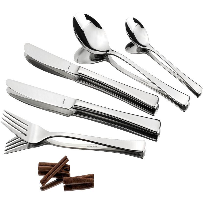 Solex Karina koffielepel 13,9 cm – klassiek roestvrijstalen bestek voor café en restaurant