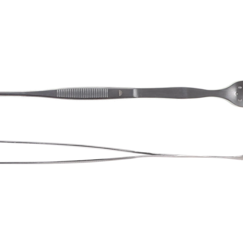 APS serveerpincet RVS 27 cm detail - keukenpincet voor chefs