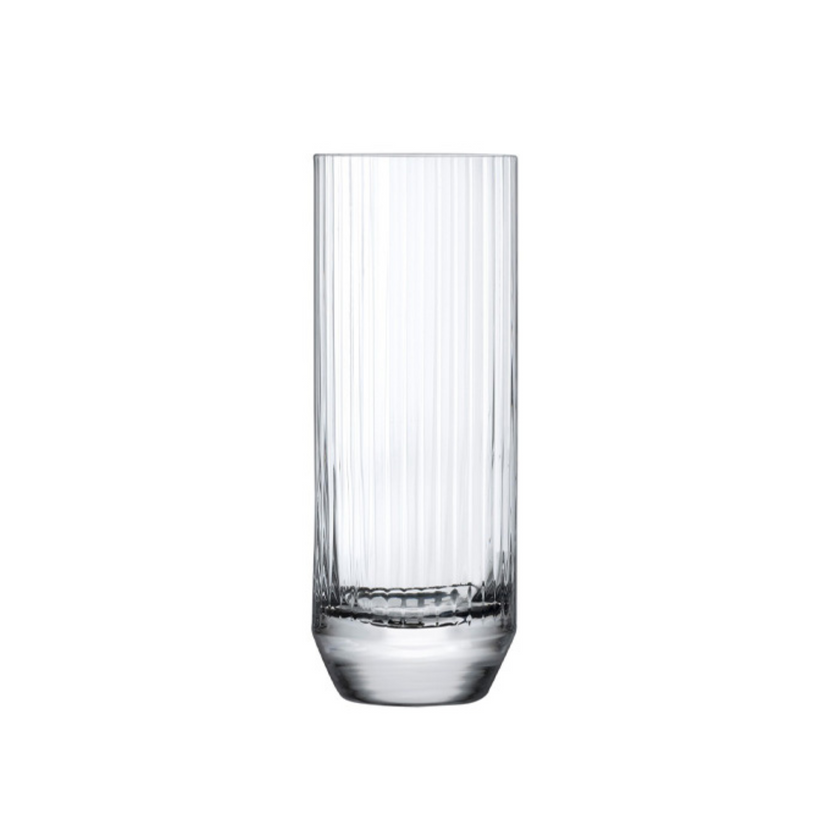 Nude Big Top highball glas 430 ml – hoog modern longdrinkglas voor cocktails in de horeca