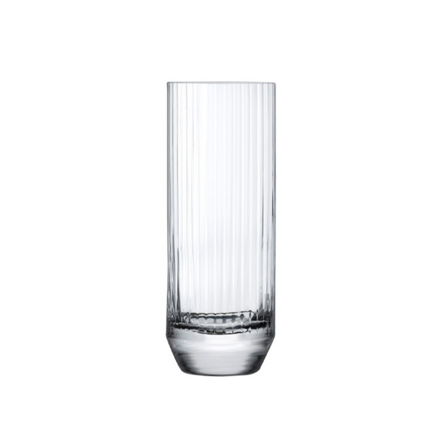 Nude Big Top highball glas 430 ml – hoog modern longdrinkglas voor cocktails in de horeca