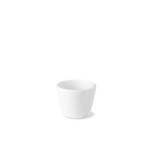 Benedikt Optimo espressokop 80 ml zonder oor – wit porseleinen kopje voor koffiebars