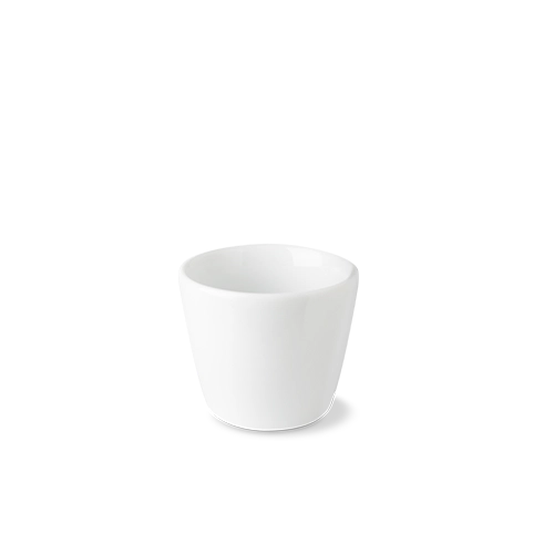 Benedikt Optimo koffiekop 140 ml zonder oor – wit porseleinen kopje voor de horeca