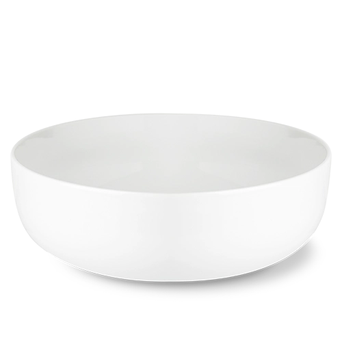 Benedikt Optimo wit ronde schaal Ø 25 cm – grote porseleinen serveerschaal voor de horeca