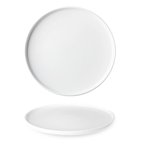 Benedikt Optimo wit plat bord Ø 29 cm – groot porseleinen bord voor de horeca