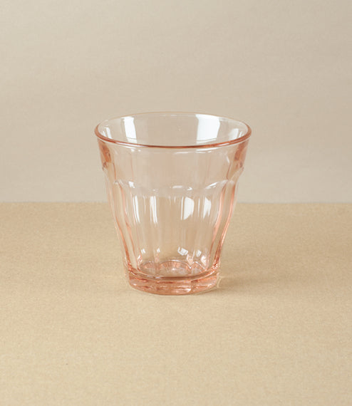 Duralex Picardie Rose tumbler 25 cl – roze gehard glas voor water en frisdrank