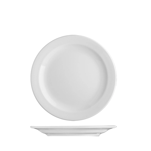 Benedikt Praha plat bord Ø 17 cm – porseleinen broodbord voor restaurants