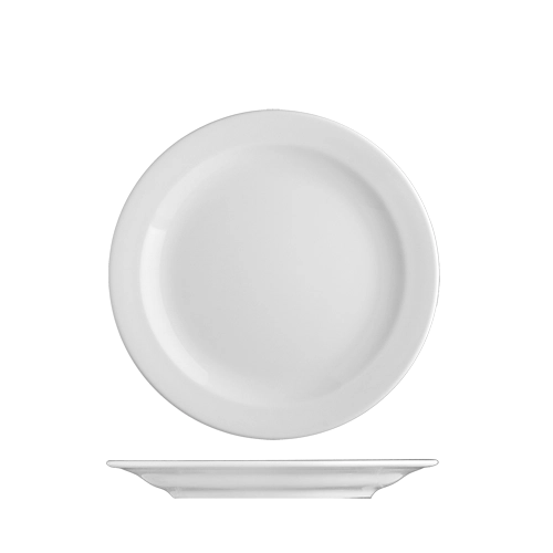 Benedikt Praha plat bord Ø 19 cm – porseleinen dessertbord voor de horeca