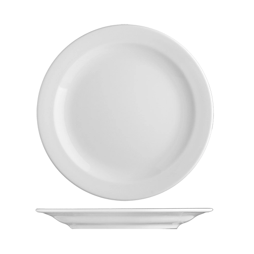 Benedikt Praha plat bord Ø 26 cm – porseleinen dinerbord voor restaurants