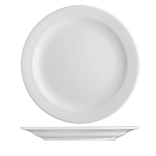 Benedikt Praha plat bord Ø 31 cm – extra groot porseleinen serveerbord voor restaurants