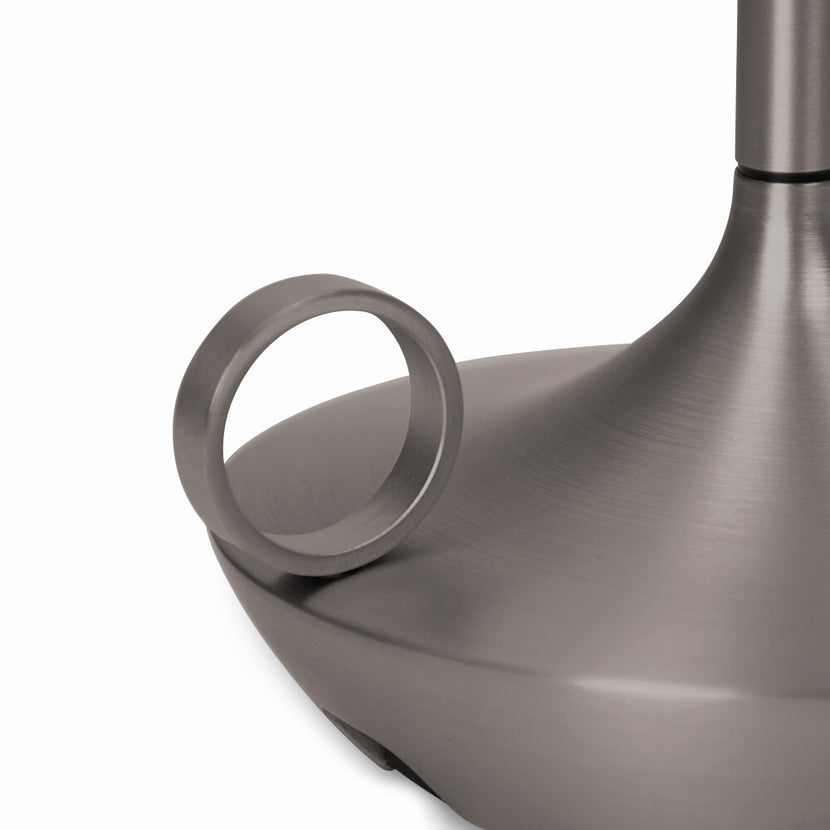 Wick PRO Graphite sfeerlamp – draadloze horecalamp met lange brandduur