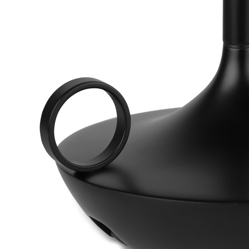 Wick S PRO Black – dimbare accu-tafellamp voor bar, hotel en events