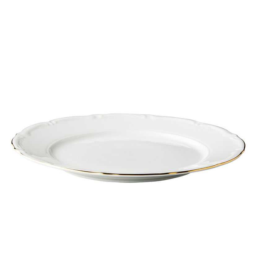 APS Maria Theresa bord goud Ø 28 cm – dinerbord met gouden rand voor restaurant en fine dining