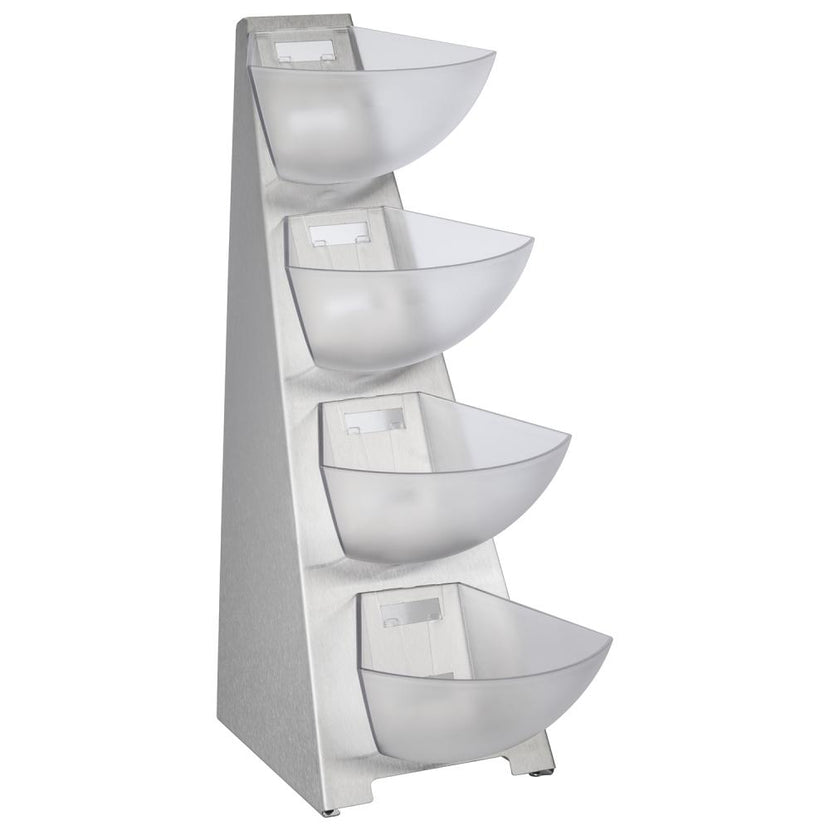 APS Multi Rack set 4-laags 5 delen h 53 cm – buffetetagere voor ontbijtbuffet in hotel