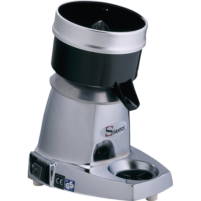 Santos elektrische sapcentrifuge verchroomd - professionele juicer voor bar en keuken