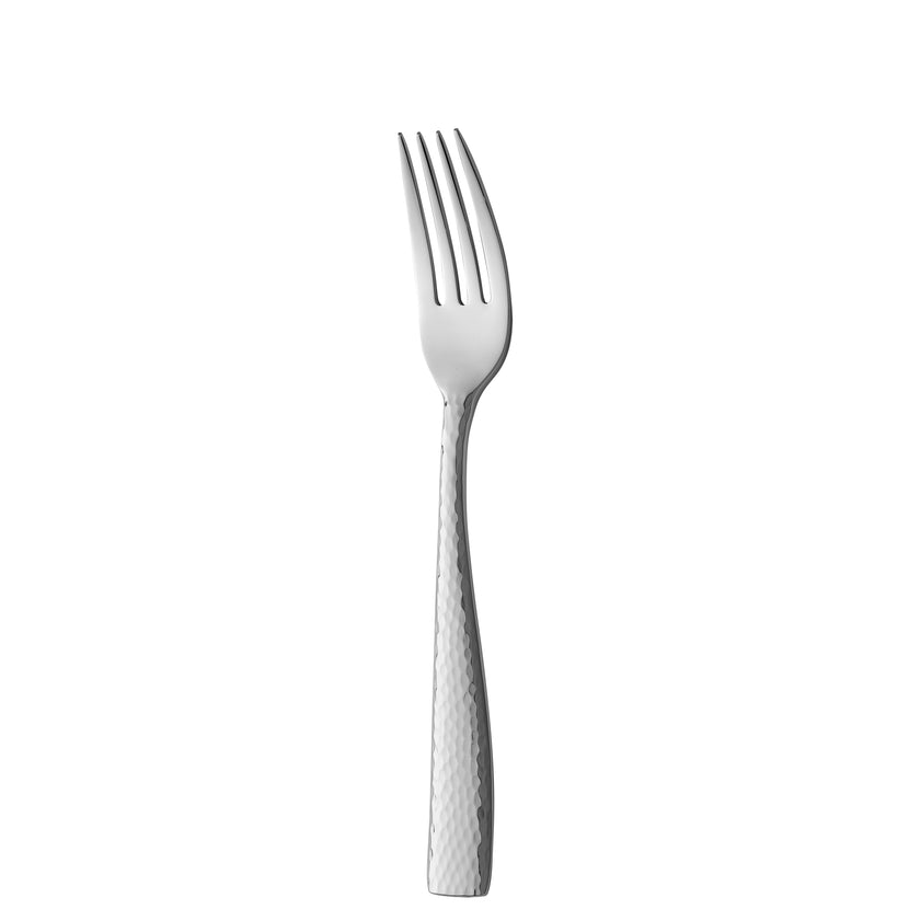 Sola Aura tafelvork 20,2 cm met hamerslag – set van 12 roestvrijstalen horeca vorken – APS Glass & Bar Supply


