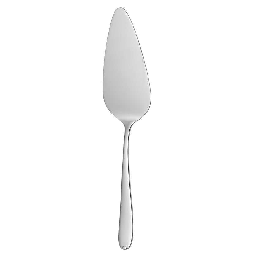 Sola Fleurie taartschep van 24,2 cm, gemaakt van hoogwaardig roestvrij staal, ideaal voor het serveren van taart, gebak en desserts in de horeca.