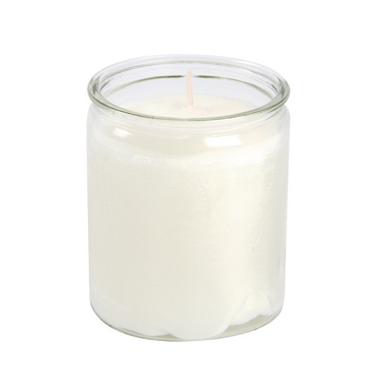 Bolsius Star Light transparante glaskaars – 50 uur brandduur, doos van 30 voor de horeca
