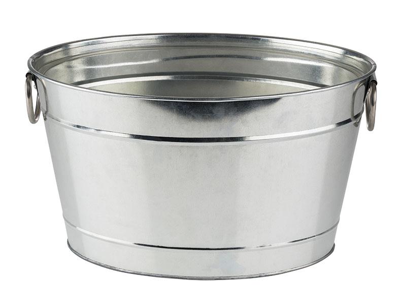 APS drankenbak Tin 40 x 28 cm h 22 cm – ijsbak voor flessen en blikjes op events