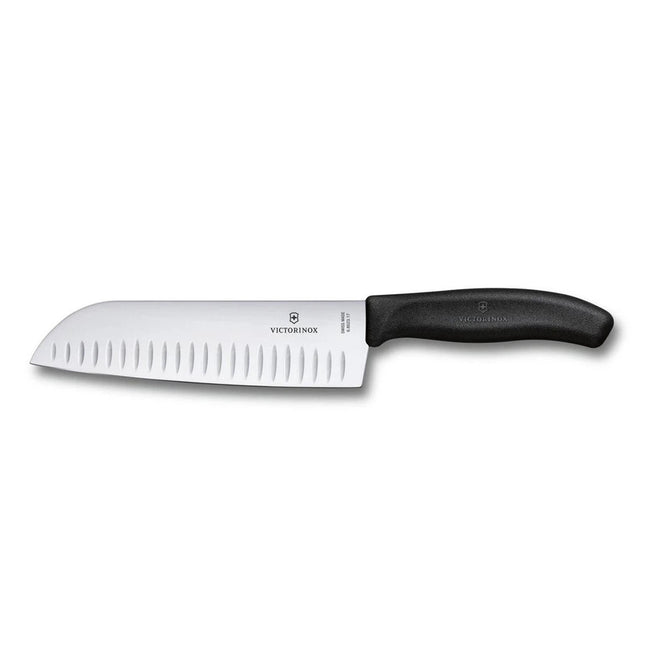 Victorinox SwissClassic santokumes 17 cm met kuiltjesslijping – Japans koksmes voor de horeca