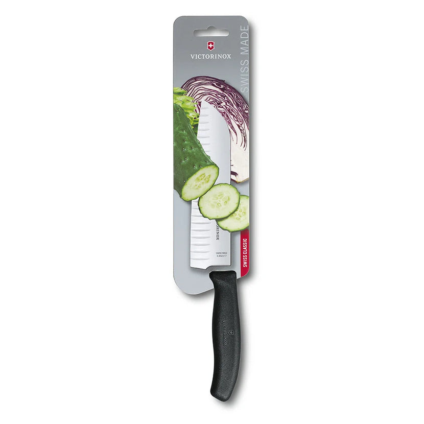 Victorinox SwissClassic santoku 17 cm – ergonomisch handvat, veelzijdig snijmes voor restaurantkeukens