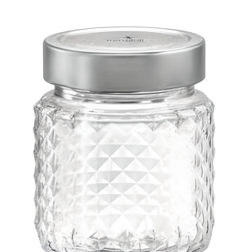 Luigi Bormioli Delivery Jar 370 ml – glazen pot met deksel voor bezorging en to-go