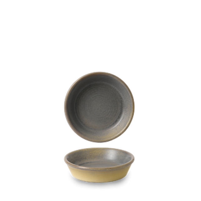 Dudson Evo Granite olijf-/tapasschaaltje 11,8 cm – graniet-grijs porselein voor de horeca