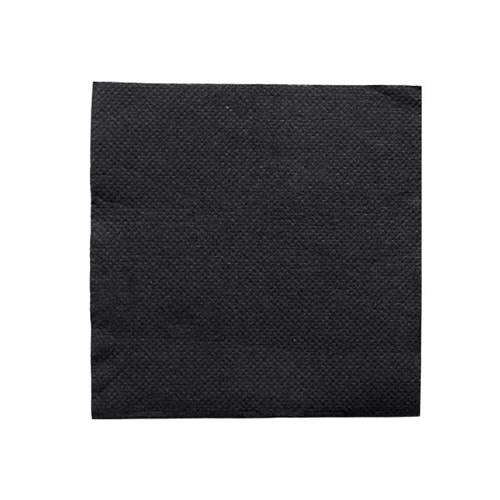 APS cocktailservetten zwart 20 x 20 cm 100 stuks - servetten voor de bar