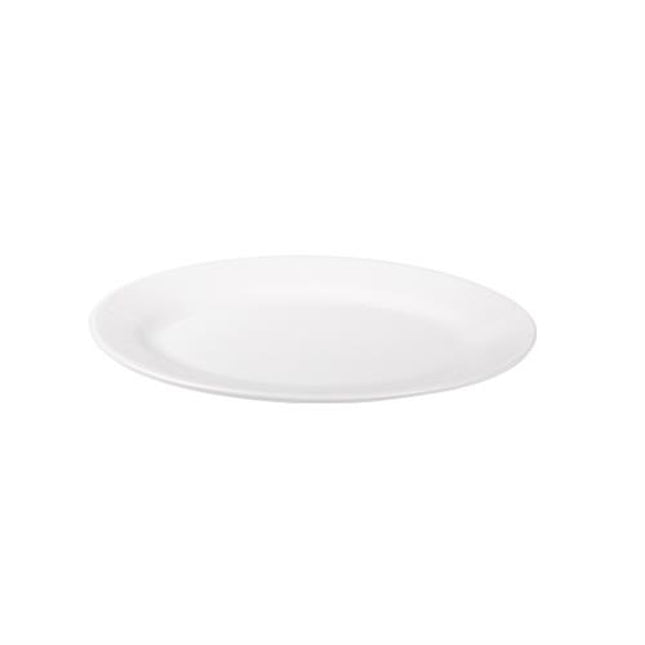 APS ovale schaal met rand 30 cm - porseleinen serveerschaal voor restaurants