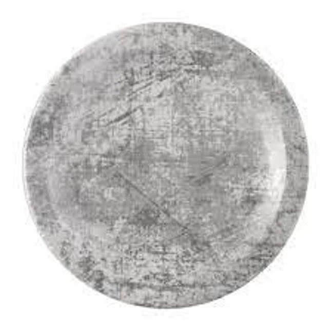 Dudson Urban Grey bord 23 cm – grijs porseleinen bord voor fine dining