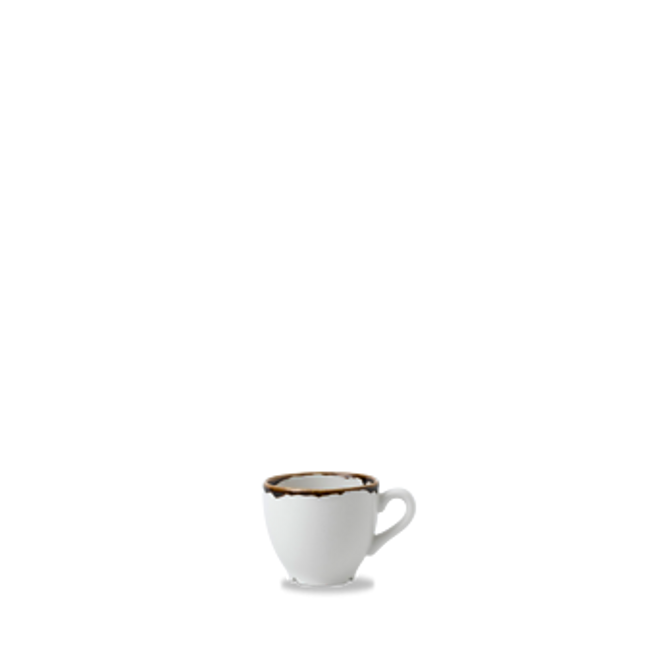 Dudson Harvest Natural espressokop 100 ml – naturel porseleinen espressokop voor de horeca