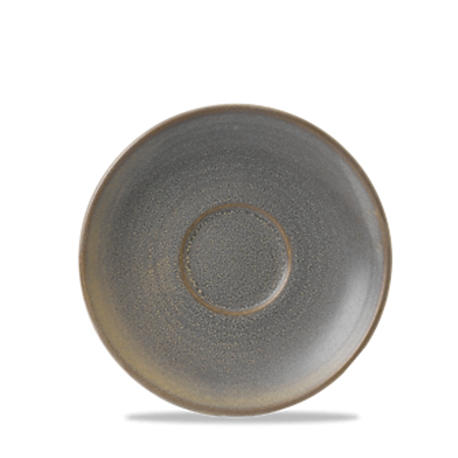 Dudson Evo Granite schotel 16,2 cm – graniet-grijze porseleinen schotel voor de horeca