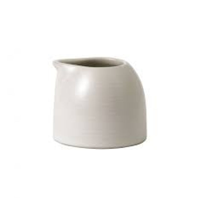 Dudson Evo Pearl melkkannetje 60 ml – parelwit porseleinen kannetje voor de horeca