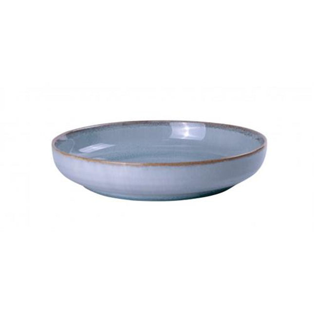 APS Ming kom blauw 20 cm - grote keramische kom voor noedels en salade