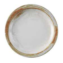 Dudson Sandstone bord 23 cm – zandsteenkleurig porseleinen bord voor fine dining