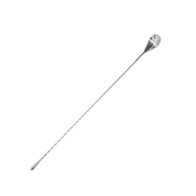 47 Ronin barlepel RVS 30 cm – roestvrijstalen roerlepel voor cocktails en mixdranken
