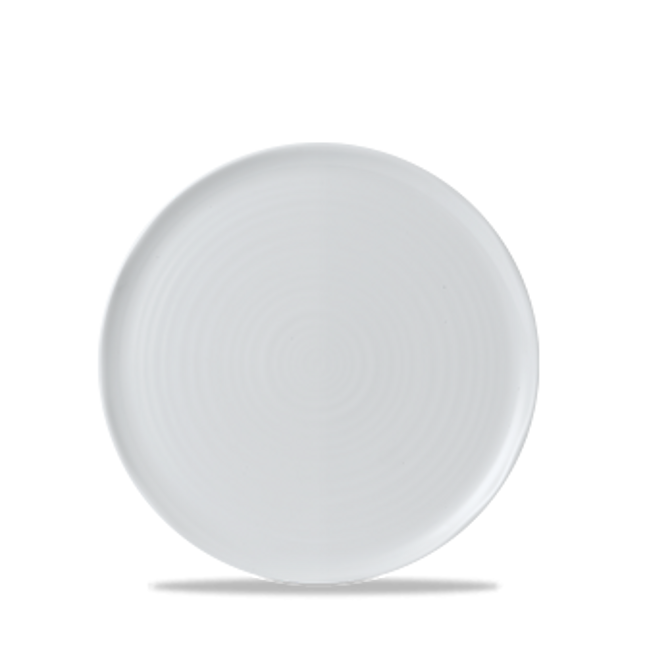 Dudson White organisch plat coupebord 31,8 cm – wit porseleinen bord voor restaurants
