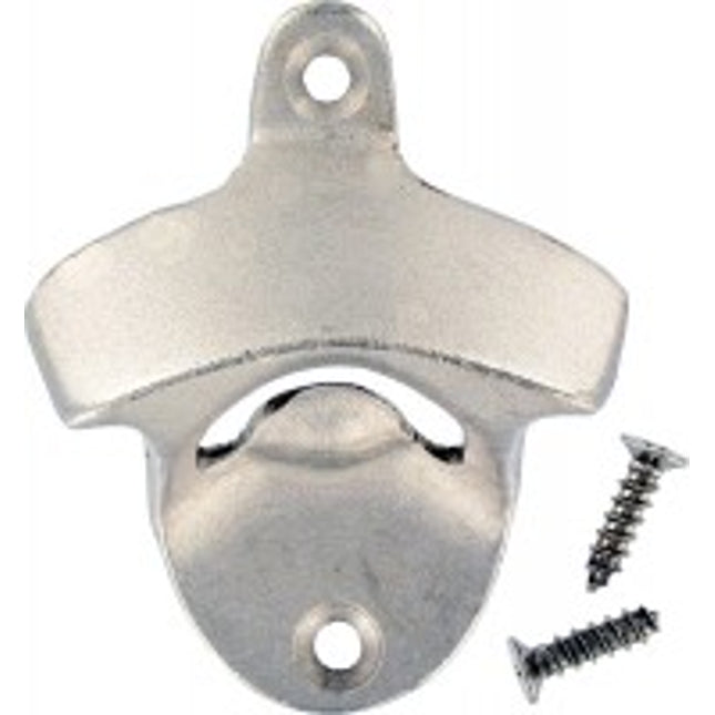 APS wandflesopener RVS - flesopener voor wandmontage in bar en cafe