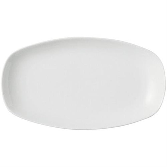 APS Basics ovaal bord 25 cm - wit porseleinen serveerbord voor restaurants